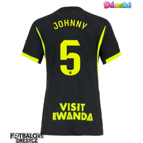 Atletico Madrid Johnny Cardoso #5 Dámské Venkovní Dres 2026-27 Krátký Rukáv